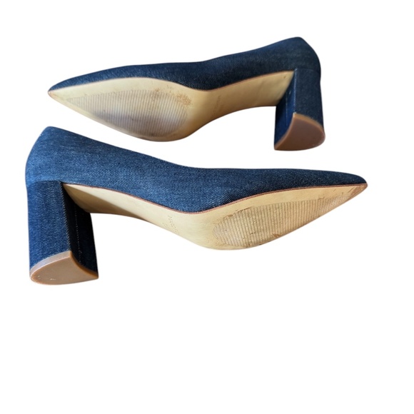 Womens Marc Fisher Heels.  Size: 8 1/2M Color: Blue - Picture 5 of 6